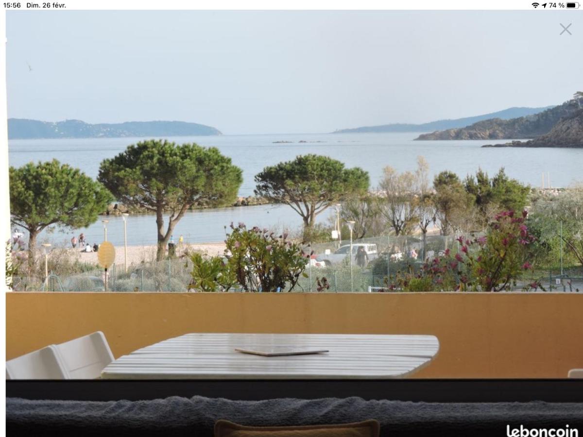 Appartement Pieds Dans L'Eau Vue Mer Bormes Les Mimosas Extérieur photo
