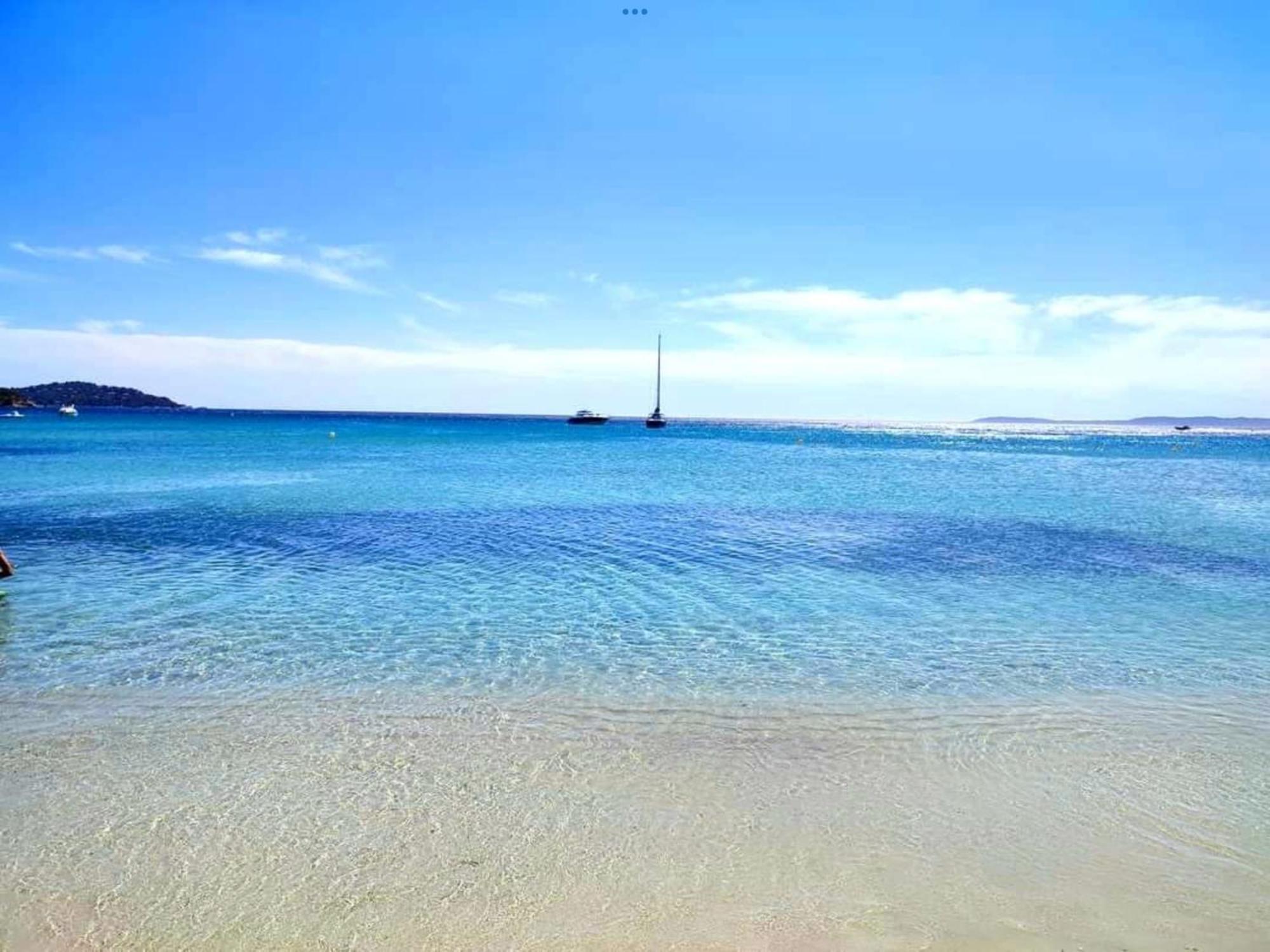 Appartement Pieds Dans L'Eau Vue Mer Bormes Les Mimosas Extérieur photo